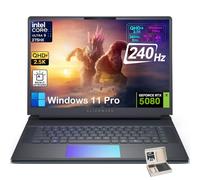 Alienware 16 Area 51 Gaming Laptop, NVIDIA RTX 5080 16GB GDDR7, Intel Ultra 9 275HX, 16" QHD+ 240Hz 500 nit Display, Win11 Pro, AlienFX RGB KB, External DVD Drive(32GB DDR5 | 1TB SSD)