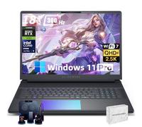 Alienware 18" Area-51 Gaming Laptop Computer - GeForce RTX 5080-16GB GDDR7-18" QHD+ 300Hz - Intel Ultra 9 275HX - AlienFX RGB Lighting - Quad Fan Cooling, Windows 11 Pro(64GB DDR5, 2TB SSD)