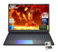 Alienware 18 Area 51 Gaming Laptop, NVIDIA RTX 5080, Intel Ultra 9 275HX Up to 5.4GHz, 18" WQXGA 300Hz, Win11 Pro, Office License, Backlit KB, External DVD Drive, 4K Camera, WiFi 7, 64GB DDR5, 8TB SSD