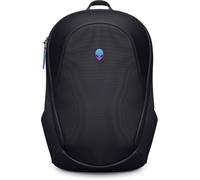 Alienware 18 Backpack - AW7825P - 28L Capacity, 3D Breathable mesh, Magnetic pocket organizers, RFID safe pocket, Weather resistant, 3D Iridescent reflective Alienware logo - Alienware Black