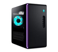 Alienware Aurora Gaming Desktop ACT1250 - Intel Core Ultra 7 265F, Nvidia GeForce RTX 5060 Ti, 16GB DDR5, 1TB SSD, Liquid-Cooled, Windows 11 Home, USB-C, Clear Panel, 500W PSU - Basalt Black