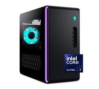 Alienware Aurora Gaming Desktop ACT1250 - Intel Core Ultra 7 265KF Processor, Air Cooled, NVIDIA GeForce RTX 5060Ti, 16GB DDR5 RAM, 1TB SSD, 500W Platinum Rated PSU, Win 11 Home - Clear Panel