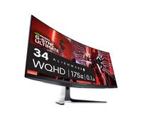 Alienware Aw3423Dw 34.18" Curved Quantom Dot OLED Gaming Monitor, 3440 x 1440 pixels @ 175Hz, Curvature 1800R, Grey to Grey (0.1Ms), Contrast Ratio 1. 1.07 Thousand