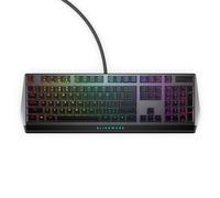 Alienware Low-Profile RGB Gaming Keyboard AW510K: Alienfx Per Key RGB LED - Media CONTROLS & USB Passthrough - Cherry MX Low Profile Red Switches