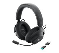 Alienware Pro Wireless Gaming Headset - 50mm Graphene Drivers, ANC, Dual AI Mic, 75-Hour Battery, Tri-Mode Connectivity - Dark Side of the Moon