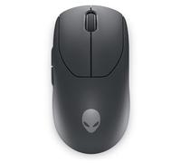 Alienware Pro Wireless Gaming Mouse - 2.4GHz Gaming Wireless/USB Wired Connectivity, Adjustable DPI, Optical Sensor Technology, 6 Programmable Buttons, 650 IPS Sensor Max Speed - Dark Side of the Moon