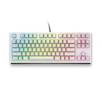 Alienware Tenkeyless Gaming Keyboard - AW420K - Lunar Light - Wired, Programmable, Cherry MX Red, USB, AlienFX RGB / 16.8 Million Colours