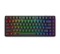 Alienware Pro Wireless Gaming Keyboard - Bluetooth 5.1/2.4 GHz Radio Frequency Connectivity, Linear Mechanical, Hot-swappable switches, Tri mode connectivity, Adjustable Height - Dark Side of the Moon