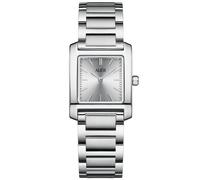 ALIÉR Grace AL-110204 - Woman - 25 mm - Analogue - Quartz - Sapphire-Coated Mineral Glass Silver 18 mm