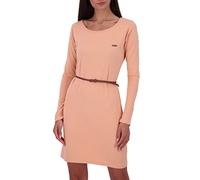 alife & kickin Women's Ellinak A Long-Sleeved Casual Summer Dress XS-XXL, Mahogany Melange