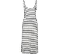 alife & kickin Women's Melinaak Summer Dress, White, M