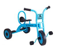 Aligela Kids' Trikes for Age 3-5 Years, Child Tricycle for 5 to 7 Year Old, Sturdy Carbon Steel Frame, Non-Slip Rubber Wheels, Nursery Schools Outdoor Trike Playgound Bike, Blue