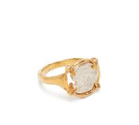 Alighieri The Gilded Frame sterling silver ring - Gold S-T-T 1/2