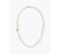 Alighieri Womens Brz 24 Gold La Calliope 24ct Yellow Gold-plated Bronze and Freshwater Pearls Choker Necklace