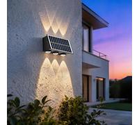 Alighting Small Solar Fence Light Outdoor Garden