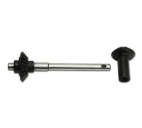 Align Torque Tube Rear Drive Gear Set (Black) - T-Rex 500E : H50G002XXT