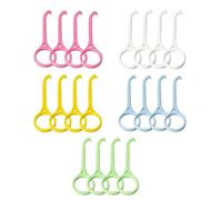 Aligner Removal Tool, 20 PCS Aligner Removal kit, Retainer Remover Tool, Invisible Tooth Removal Aligner Chewies and Removal Tool Kits for Tooth Cleaning Oral Care(5 Colors)