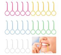 Aligner Removal Tool,30 PCS Retainer Remover Tool,Aligner Tooth Hook,Invisible Braces Remover Hook Aligner Chewies and Removal Tool,Aligner Chewies and Removal Tool Kits for Oral Care Tooth Cleaning