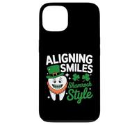 Aligning Smiles Shamrock Style - Dentist St Patricks Day Case for iPhone 13