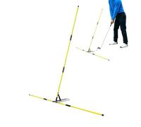 Alignment in Golf - Removable and Adjustable Training Pole | Golf Alignment, for Practicing at Home in the Garden and Indoor for Chips and Blows
