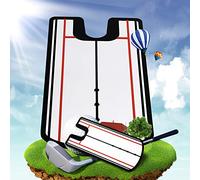 Alignment Mirror, Training Mirror Putting Training Aid Alignment Mirror Rail Practice Putting Corrector