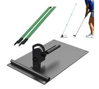 Alignment Stick Holder - Portable Golf Swing Trainer System - Durable Golf Practice Accessory for Indoor Outdoor Driving Range Training Men Women Beginner Golfers Equipment