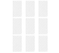Alignment Tools Set Alignment Guide Set 9 Pieces Ruler with Precision Layout Design Glitter Art Positioning Template for DIY