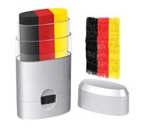 ALIIP 3-in-1 Germany Flag Face Body Paint Stick for Sports Party Festival | Smooth easy-glide formula, portable stick design, skin-friendly pigment, great for sports supporters, carnival
