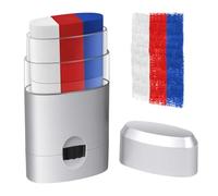 ALIIP 3-in-1 Russia Flag Face Paint Stick, White Blue Red Face & Body Painting Crayon, Easy to Apply, Travel-Size Face Paint Kit for Sports Events, Parties & Festivals