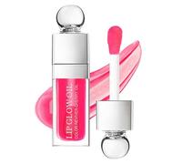 ALIIP Cherry Red Tinted Lip Oil - Plumping Moisturising Lip Gloss,Long-Lasting Shine & Non-Sticky for Dates, Events, Lip Tint Lip Glaze Makeup Gift for Girl Women,6ml