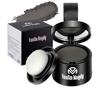 ALIIP Hair Root Touch Up Powder,Portable Hairline Cover Makeup,Grey Brown