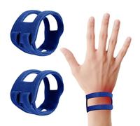 ALIIP Wrist Brace for TFCC Tears, Breathable Nylon Support for Wrist Pain & TFCC Injury, Thin & Lightweight Adjustable Fit, 1 Pair for Sports & Daily Use, Blue