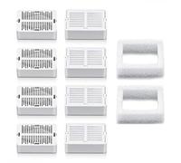 Aliisare 10Pcs Cat Water Fountain Replacement Filters, for Ceramic Pet Drinking Fountain Stainless Steel Pet Water Fountain