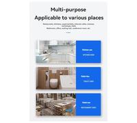 Aliisare Low Decibel Quiet Voice Super Suction Draft Fan Pipeline Exhaust Ventilator Exhaust Fan Duct Ventilation Blower Fans 7In