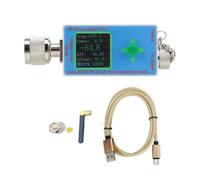 Aliisare N-Type 100K-10Ghz V7.0 Power Meter TTL Software Communication Type-C USB Data Export Power Detector Attenuator