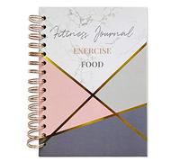 Aliisare Workout Fitness Journal Planners,Daily Weekly Non-Dated Planner, Notepad for Fitness and/Nutrition Journal/Planners A