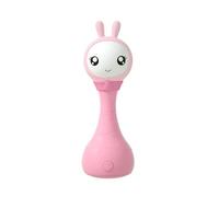 alilo Talking Bunny Baby Singing Musical Rattle, ABC/Number/Notes Learning, Mimicking Toys Repeats What You Say, Preloaded 90+ Quality Audio Content, 0-3-6-12-18-24 Months,1 Year Old Baby Gifts Pink