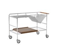 Alima NDS1 Trolley Chrome/ Lacquered Walnut