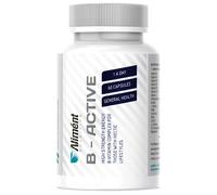 Aliment High Strength Vitamin B Complex with CoQ10 B12 B6 & B2 Biotin - 60 Vegan Capsules 2 Month Supply Helps Reduce Tiredness & Fatigue Promotes Healthy Immune System