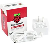 Alimentation officielle pour Raspberry compatible Pi 4-5V 3A (Blanc)