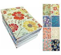 ALIMITOPIA 24pcs Mini Notebook Portable Pocket Notebook Journal Steno Memo MiniDaily NotePad,3.5X5 inches,24 sheets,College Ruled Pages(Flower Pattern)