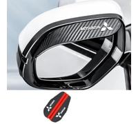 ALIMRVO 2 Pcs Car Side Mirror Rain Guard for Mitsubishi Outlander, Car Rearview Mirror Snow Cover Automotive Rain Eyebrow Accessories
