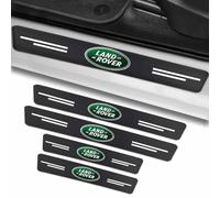 ALIMRVO 4 Pcs Car Door Sill Protector Strips for Land Rover Freelander II 2006-2010, Carbon Fiber Welcome Pedal Scuff Guard Car Kick Plates Accessories