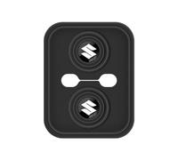 ALIMRVO 4Pcs Car Door Lock Protective Covers for Suzuki Ignis 3 (III) MF I 2016-2024, Silent Shock Pads Silicone Anti-Collision Car Accessories