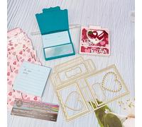 Alinacutle 1PC Notebook Box Dies Metal Cutting Die Cut for Handmade Card Making Scrapbooking Album Paper Happy Birthday Gift Holiday Decor Handmade Template-alinacutle