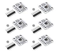 Alinan 6pcs AS5600 Magnetic Encoder 12bit 3.3V High Precision Magnetic Induction Angle Measurement Sensor Module
