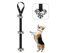 Alinana Dog Training Bell for Potty Training - 7 Extra-Loud Adjustable Puppy Door Bell, Toilet Training Bells for Dogs (Small, Medium, Large Breeds)