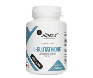 Aliness L-Glutathione Reduced 500mg 100 Capsules Antioxidant Detox Supplement