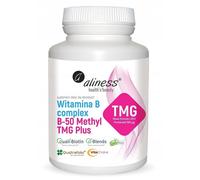 Aliness Witamina B Complex B-50 TMG Plus Metabolizm 100/200/300 kapsułek DHL