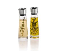 blomus Alinjo oil and vinegar set Clear